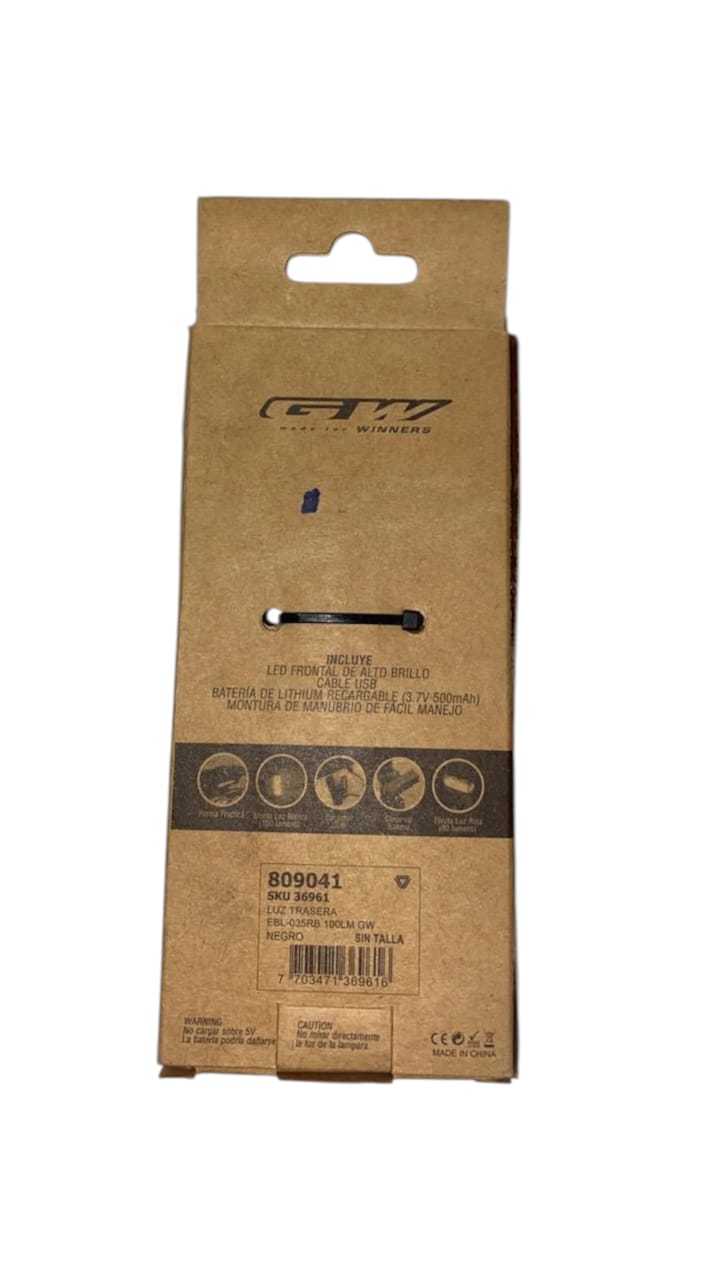 LUZ TRASERA GW 100 LUMENS