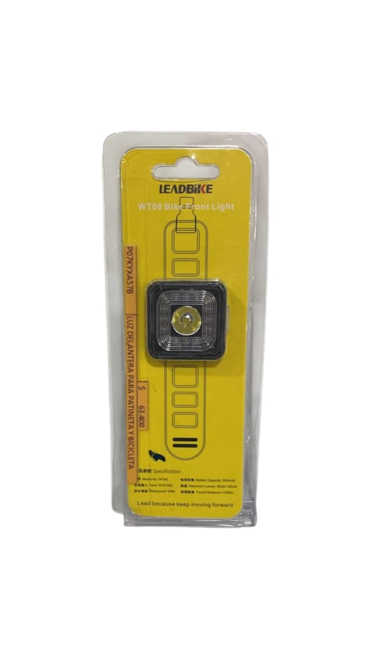 LUZ DELANTERA PARA PATINETA Y BICICLETA